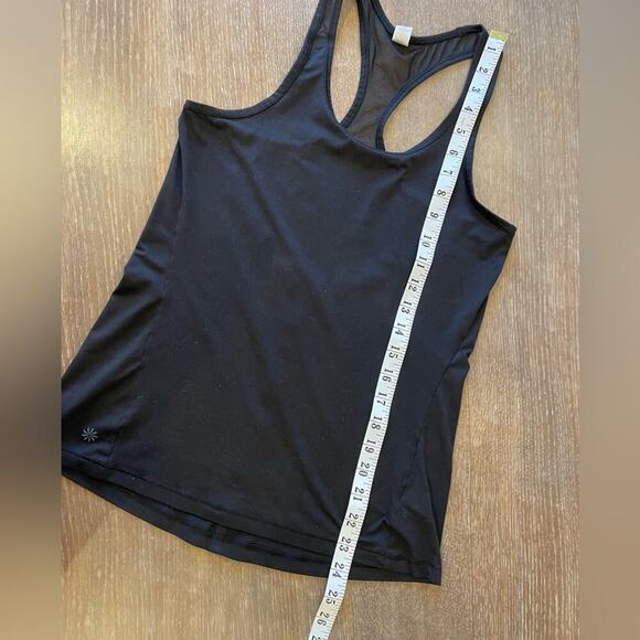 Athleta Black Workout Athleisure Exercise Tank Top Shirt Women's size XXS - Picture 8 of 8